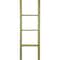 Ekena Millwork 15"W x 48"H x 3 1/2"D Vintage Farmhouse 3 Rung Ladder, Barnwood Decor Collection, Restoration Green DECR015X048X04LDRGR - alternate 5